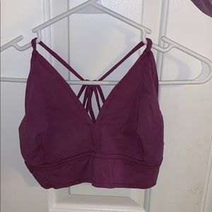Jayli Maroon Bralette